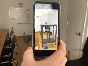 viewing ar experience