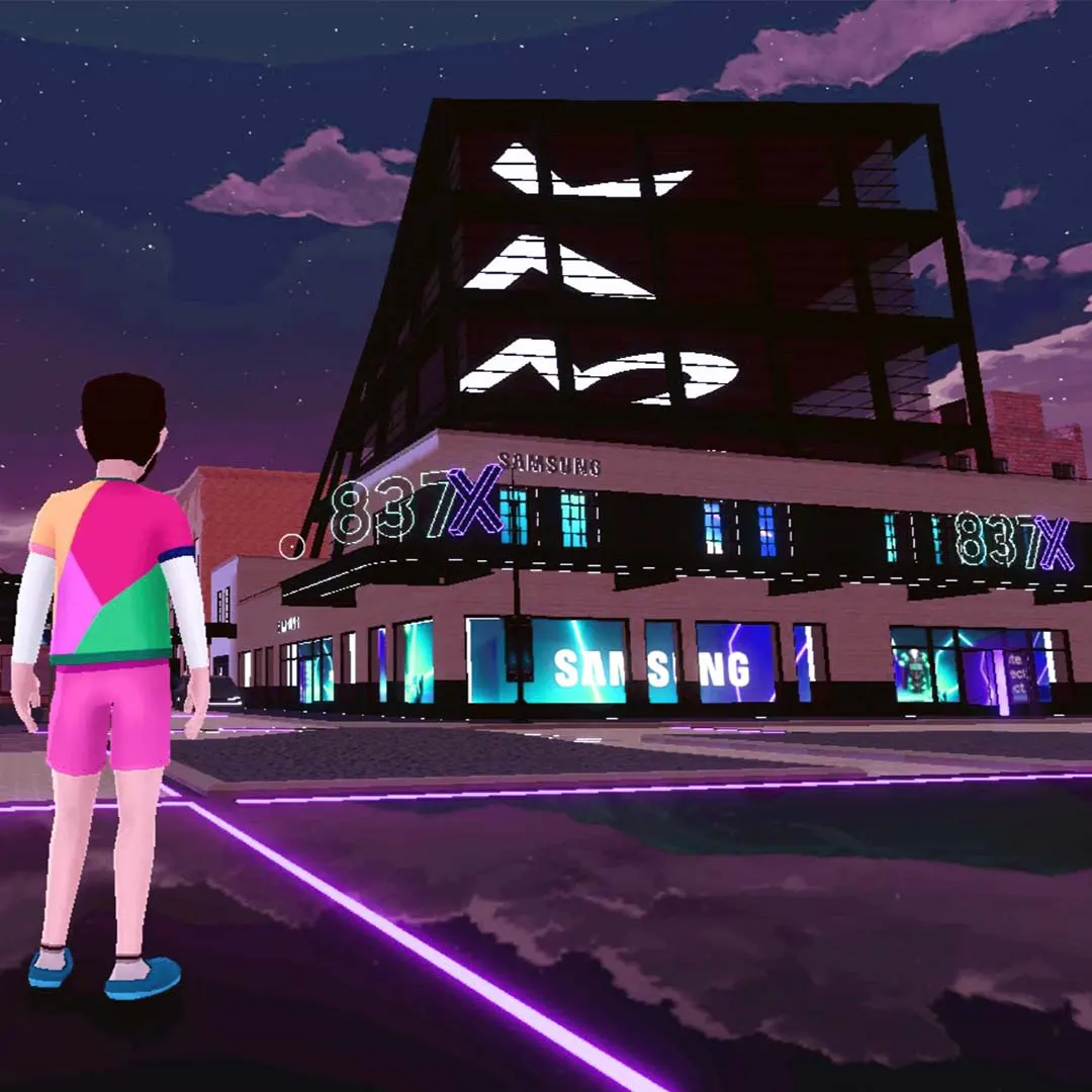 event environment in decentraland
